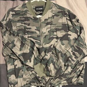 Steve Madden Green Camo Jacket